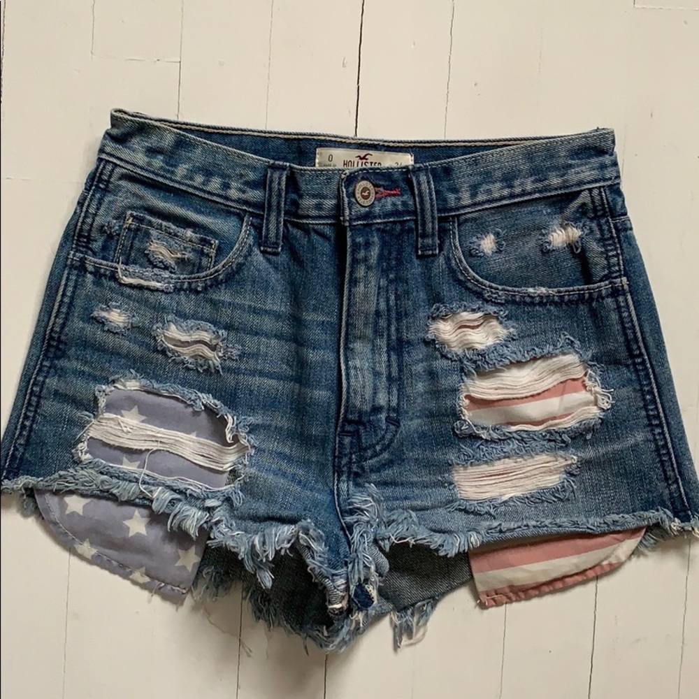 Hollister American Flag shorts